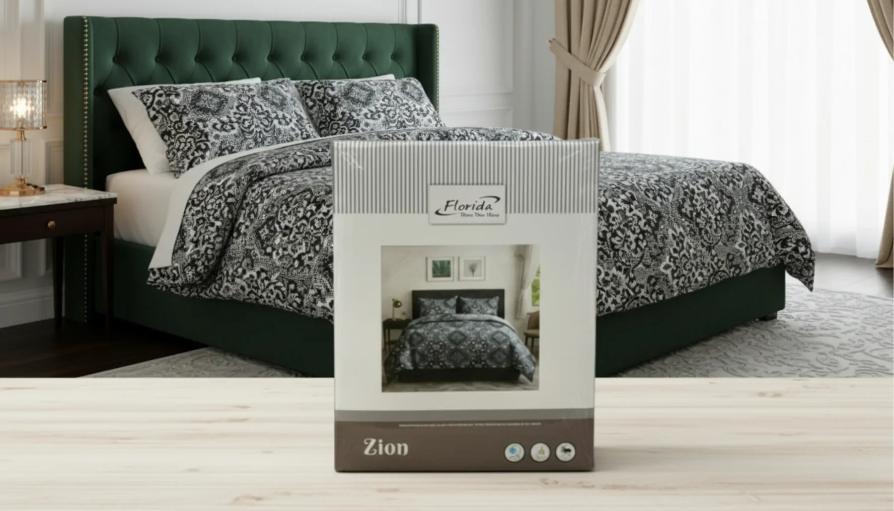 Double Bedsheet Set with Pillow Covers