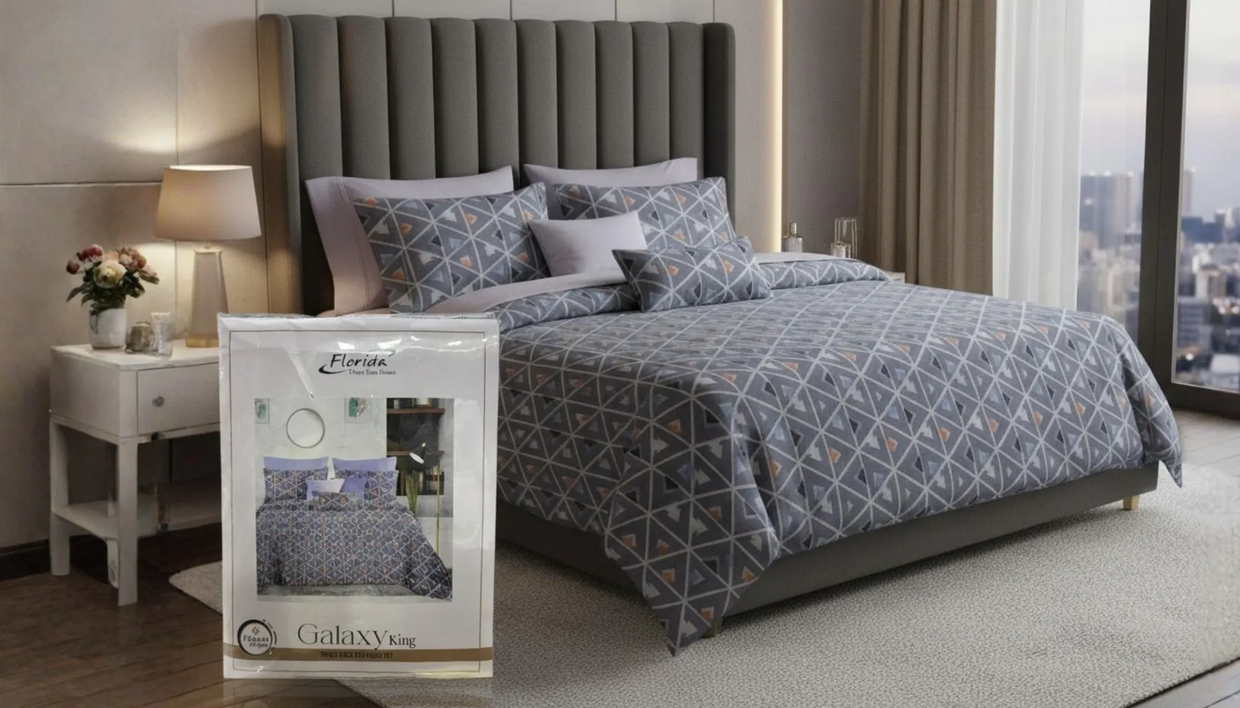 Double Bedsheet with Pillow Covers