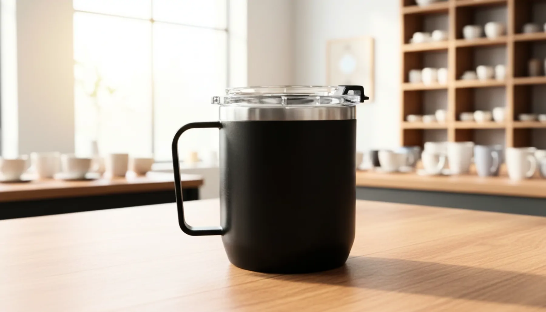 Stainless Steel Coffee Mug – 350ml