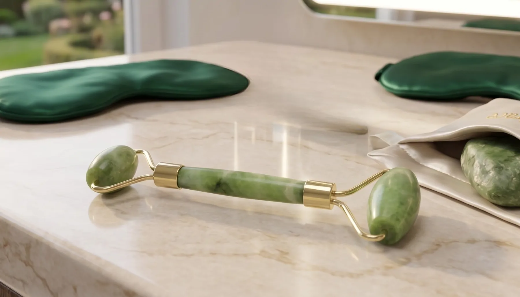 Bee and Beauty Jade Roller