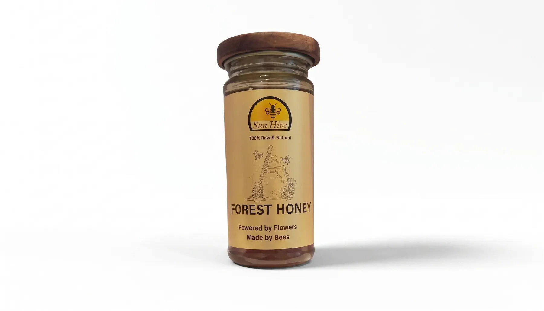 SunHive Forest Honey 300gm | 100% Pure & Natural